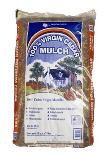 Superior Cedar Mulch 3 cu. ft. Bag - 52 per pallet - Potting Mix, Compost & Amendments